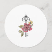 ヴィンテージおとぎ話アリスinワンダーランドティーパーティー メニュー (裏面)