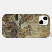ヴィンテージおとぎ話エドモンド・ダラックの人魚 Case-Mate iPhoneケース (裏面 (横))