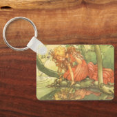 ヴィンテージおとぎ話カエル王子プリンセスバイポンド キーホルダー (裏面)