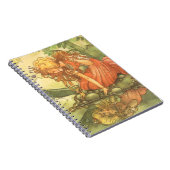 ヴィンテージおとぎ話カエル王子プリンセスバイポンド ノートブック (右側)