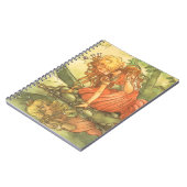 ヴィンテージおとぎ話カエル王子プリンセスバイポンド ノートブック (左側)