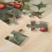 ヴィンテージおとぎ話クリスマス格言in the Forest ジグソーパズル (側面)