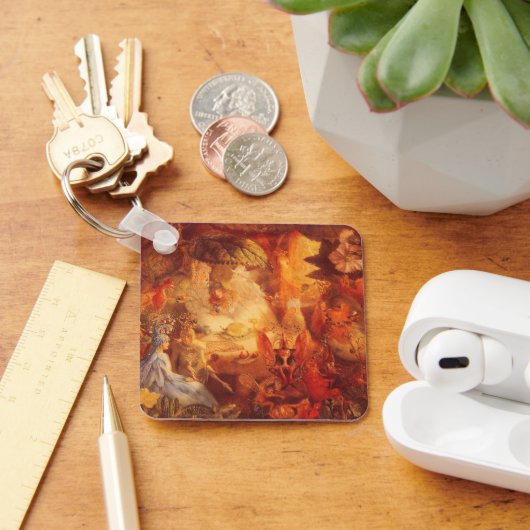 ヴィンテージおとぎ話ザキャプティブロビンバイフィッツジェラルド キーホルダー (デスク)