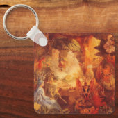 ヴィンテージおとぎ話ザキャプティブロビンバイフィッツジェラルド キーホルダー (正面)