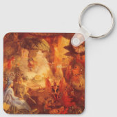 ヴィンテージおとぎ話ザキャプティブロビンバイフィッツジェラルド キーホルダー (裏面)