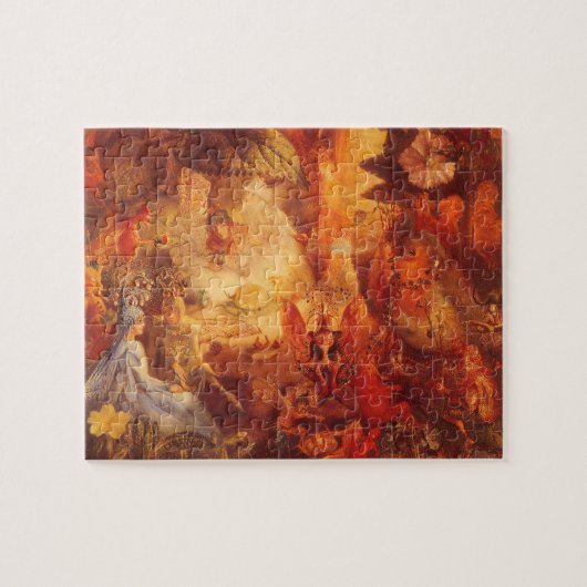 ヴィンテージおとぎ話ザキャプティブロビンバイフィッツジェラルド ジグソーパズル (横)