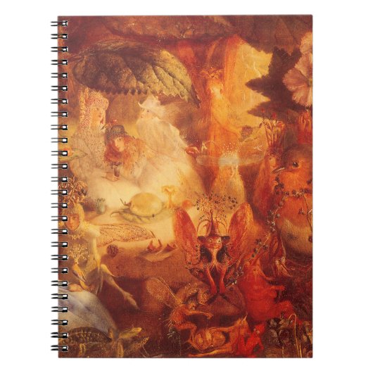 ヴィンテージおとぎ話ザキャプティブロビンバイフィッツジェラルド ノートブック (正面)