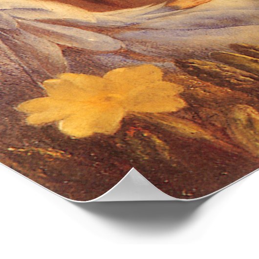 ヴィンテージおとぎ話ザキャプティブロビンバイフィッツジェラルド ポスター (角)