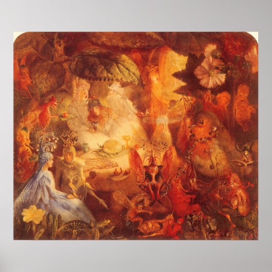 ヴィンテージおとぎ話ザキャプティブロビンバイフィッツジェラルド ポスター (正面)