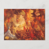 ヴィンテージおとぎ話ザキャプティブロビンバイフィッツジェラルド ポストカード (正面)