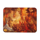 ヴィンテージおとぎ話ザキャプティブロビンバイフィッツジェラルド マグネット (横)