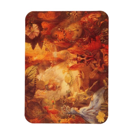 ヴィンテージおとぎ話ザキャプティブロビンバイフィッツジェラルド マグネット (縦)