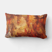 ヴィンテージおとぎ話ザキャプティブロビンバイフィッツジェラルド ランバークッション (裏面)