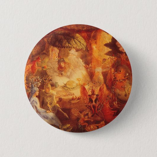 ヴィンテージおとぎ話ザキャプティブロビンバイフィッツジェラルド 缶バッジ (正面)