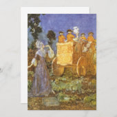 ヴィンテージおとぎ話シンデレラと妖精のゴッドマザー (正面/裏面)