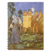 ヴィンテージおとぎ話シンデレラと妖精のゴッドマザー ノートブック (正面)