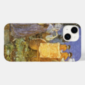 ヴィンテージおとぎ話シンデレラと妖精のゴッドマザー Case-Mate iPhoneケース (裏面 (横))