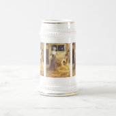 ヴィンテージおとぎ話シンデレラと妖精の女神 ビールジョッキ (中央)