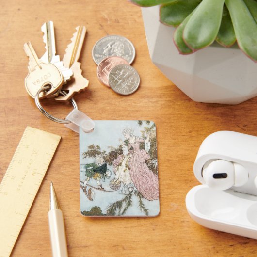 ヴィンテージおとぎ話スリーピング美しいバイエドムンドゥラック キーホルダー (デスク)