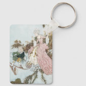 ヴィンテージおとぎ話スリーピング美しいバイエドムンドゥラック キーホルダー (裏面)