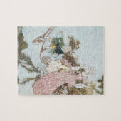 ヴィンテージおとぎ話スリーピング美しいバイエドムンドゥラック ジグソーパズル (横)