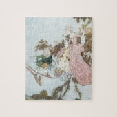 ヴィンテージおとぎ話スリーピング美しいバイエドムンドゥラック ジグソーパズル (縦)