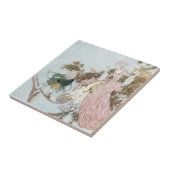 ヴィンテージおとぎ話スリーピング美しいバイエドムンドゥラック タイル (側面)