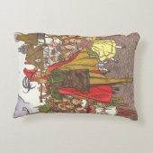 ヴィンテージおとぎ話ハメリンのパイパー アクセントクッション (裏面)