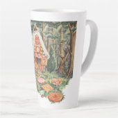 ヴィンテージおとぎ話ハンゼルとグレテルキャンディーハウス カフェラテマグ (右アングル)