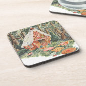 ヴィンテージおとぎ話ハンゼルとグレテルキャンディーハウス コースター (左側)