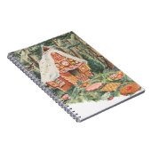 ヴィンテージおとぎ話ハンゼルとグレテルキャンディーハウス ノートブック (右側)