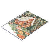 ヴィンテージおとぎ話ハンゼルとグレテルキャンディーハウス ノートブック (左側)