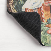 ヴィンテージおとぎ話ハンゼルとグレテルキャンディーハウス マウスパッド (コーナー)