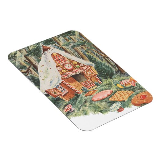 ヴィンテージおとぎ話ハンゼルとグレテルキャンディーハウス マグネット (右側)