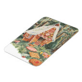 ヴィンテージおとぎ話ハンゼルとグレテルキャンディーハウス マグネット (左側)