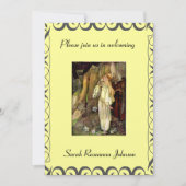 ヴィンテージおとぎ話ベビーシャワーの招待 招待状 (正面)