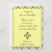 ヴィンテージおとぎ話ベビーシャワーの招待 招待状 (裏面)