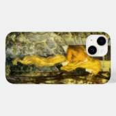 ヴィンテージおとぎ話ラプンツェルとロングブロンド髪 Case-Mate iPhoneケース (裏面 (横))