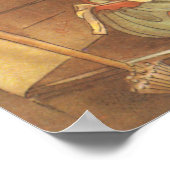 ヴィンテージおとぎ話、シンデレラとおとぎ妖女 ポスター (角)