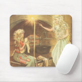 ヴィンテージおとぎ話、シンデレラとおとぎ妖女 マウスパッド (マウス)