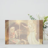 ヴィンテージおとぎ話、シンデレラとおとぎ妖女 便箋 (スタンド正面)