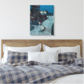 ヴィンテージおとぎ話、シンデレラbyエドモンド・ダラック キャンバスプリント (インサイチュ (寝室))