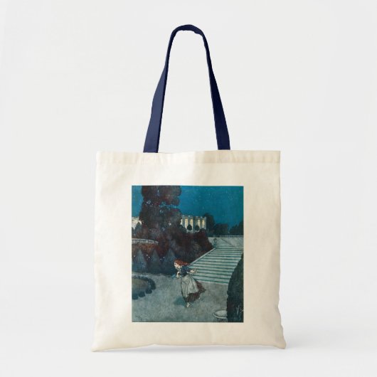 ヴィンテージおとぎ話、シンデレラbyエドモンド・ダラック トートバッグ (正面)