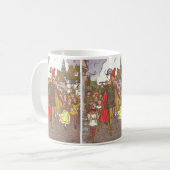 ヴィンテージおとぎ話,ハウマンによるハメリンの笛吹き コーヒーマグカップ (正面左)