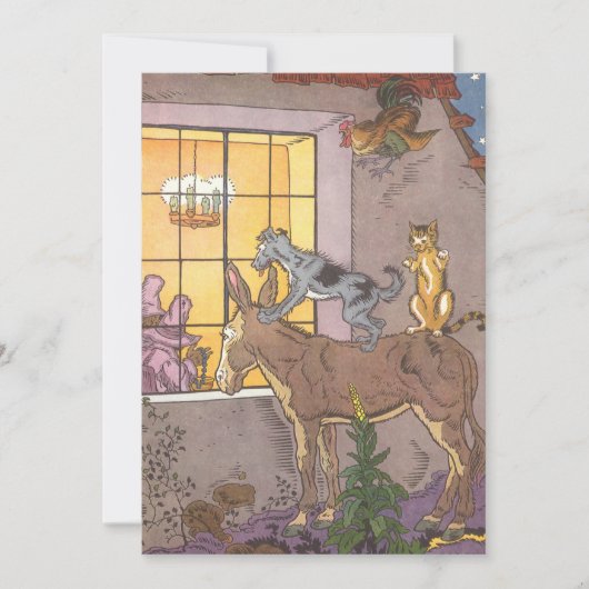 ヴィンテージおとぎ話、ブレーメンタウンミュージシャン、ハウマン (正面)