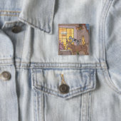 ヴィンテージおとぎ話、ブレーメンタウンミュージシャン、ハウマン 缶バッジ (インサイチュ)