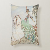 ヴィンテージおとぎ話、プリンセスミネット、ケイNielsen アクセントクッション (正面(垂直))