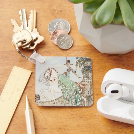 ヴィンテージおとぎ話、プリンセスミネット、ケイNielsen キーホルダー (デスク)