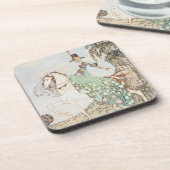 ヴィンテージおとぎ話、プリンセスミネット、ケイNielsen コースター (左側)