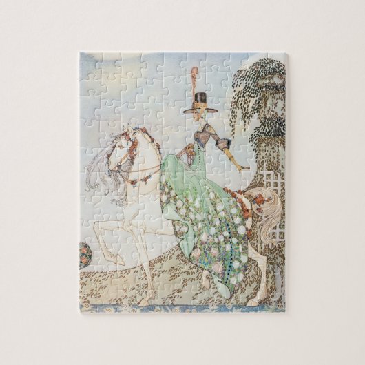 ヴィンテージおとぎ話、プリンセスミネット、ケイNielsen ジグソーパズル (縦)